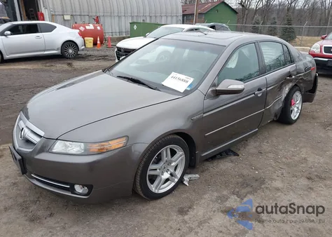 2008 Acura Tl 3.2 z USA, uszkodzony, nr VIN 19UUA66258A049910